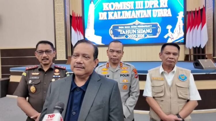 Sarana Terbatas, Penegakan Hukum Kaltara Tetap Dapat Apresiasi Komisi III DPR RI