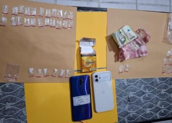 Atensi Satresnarkoba, AJ Diamankan Bersama Belasan Paket Sabu
