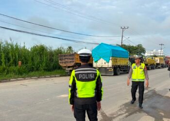 Satlantas dan Samapta Polresta Bulungan Perketat Pengaturan di SPBU, Cegah Kemacetan dan Gangguan Kamtibmas