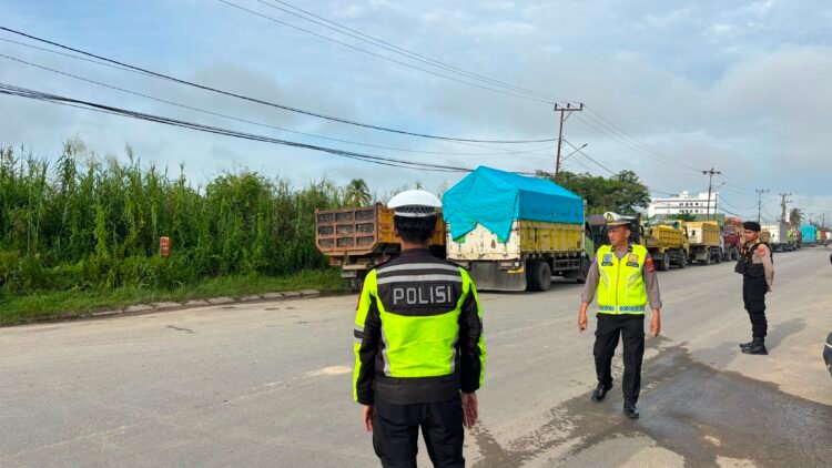 Satlantas dan Samapta Polresta Bulungan Perketat Pengaturan di SPBU, Cegah Kemacetan dan Gangguan Kamtibmas