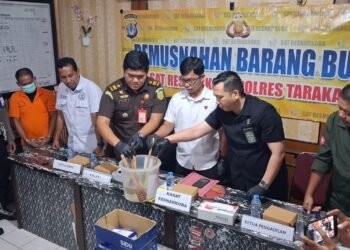Diduga Sasar Pekerja Rumput Laut, Satresnarkoba Musnahkan 4,21 Gram Sabu