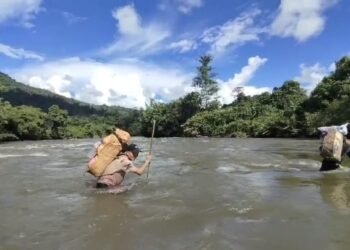 Sensus Ekonomi di Malinau Hadapi Medan Sungai Bergiram dan Jalur Hutan