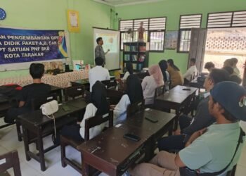 Koordinasi dengan RT, SKB Tarakan Ajak Anak Putus Sekolah Kembali Belajar