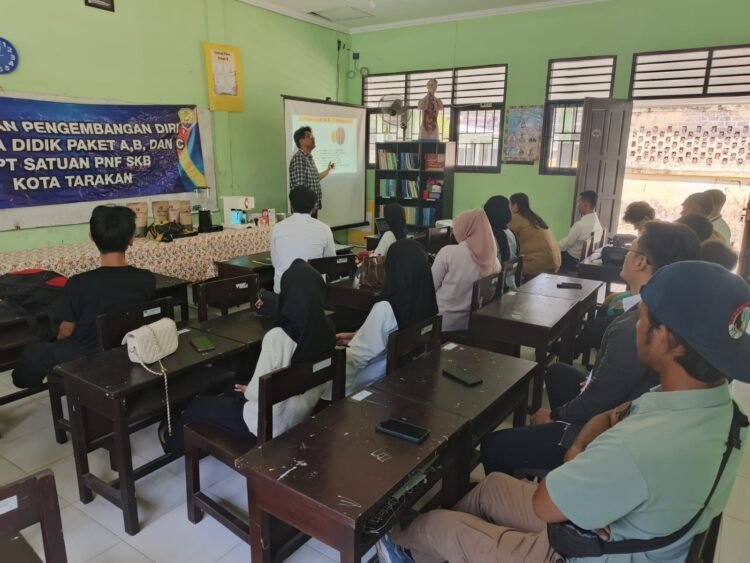 Koordinasi dengan RT, SKB Tarakan Ajak Anak Putus Sekolah Kembali Belajar