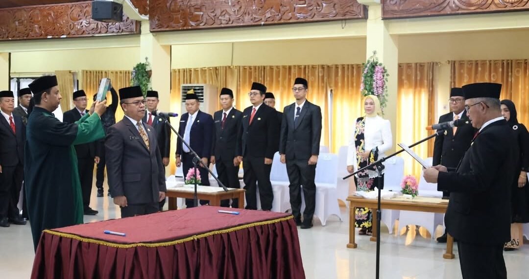 Azis Hasan Resmi Jabat Sekda Tarakan, Khairul Titip Delapan Program Prioritas
