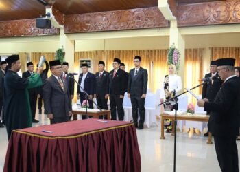Azis Hasan Resmi Jabat Sekda Tarakan, Khairul Titip Delapan Program Prioritas