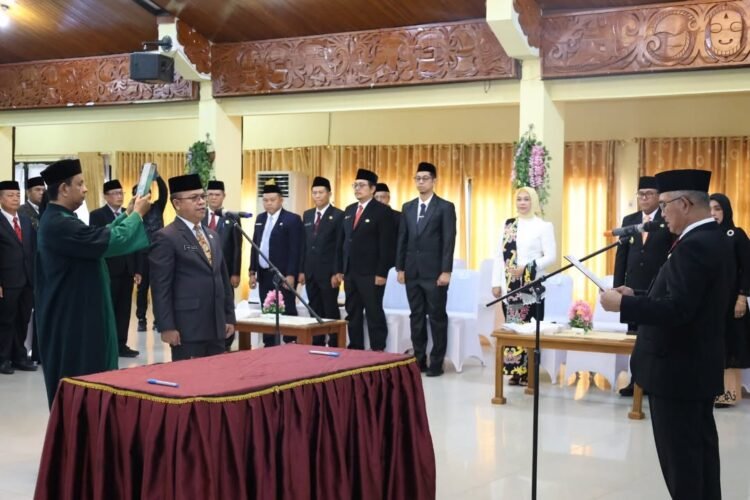 Azis Hasan Resmi Jabat Sekda Tarakan, Khairul Titip Delapan Program Prioritas