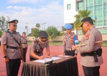 Rotasi Lima Jabatan di Polresta Bulungan, Pejabat Baru Diminta Cepat Beradaptasi