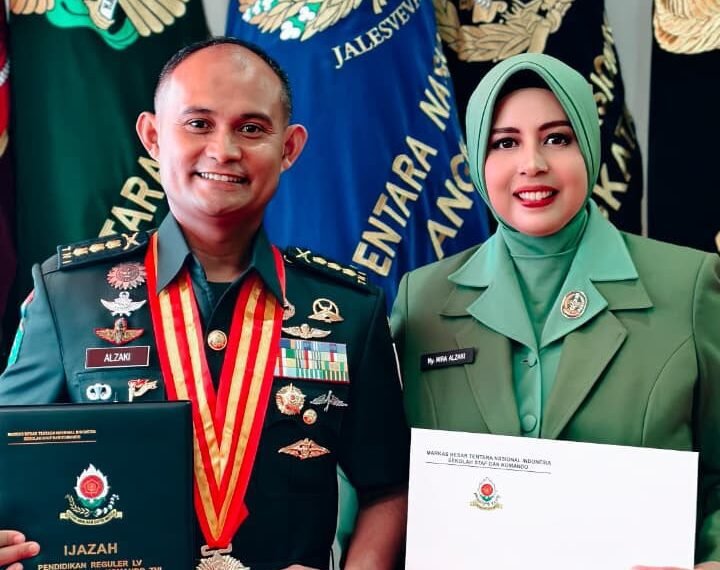 Danbrigif TP 85/BTC Kolonel Inf Alzaki, S.E., M.M., M.B.A., M.M.A.S., Lulus Sesko TNI Tahun 2026,Raih 2 Besar Tulisan Ilmiah Dan Predikat Jasmani Terbaik