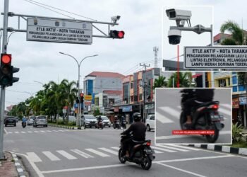 ETLE Tarakan Masih Aktif, Pelanggaran Lampu Merah Paling Banyak Terekam Kamera