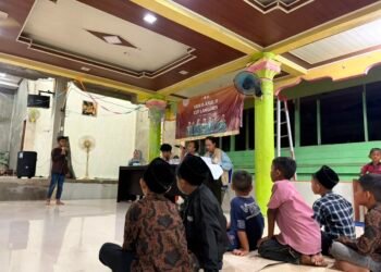 Semangat Belajar Al-Qur’an Menggema dalam Festival Anak Sholeh, Digagas Mahasiswa KKN USK