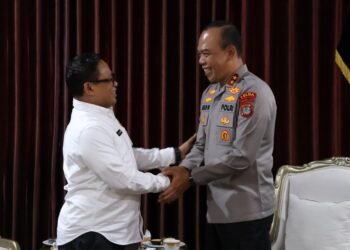 Perkuat Sinergi, Kapolda Kaltara Terima Silaturahmi Kakanwil ATR/BPN Provinsi Kalimantan Utara