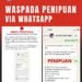 Modus WhatsApp Catut Nama Sekda Tarakan, Pelaku Minta Transfer Rp75 Juta