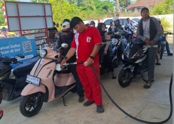 Stok BBM di Nunukan Berangsur Aman, Tambahan Pasokan 119 KL Disalurkan ke SPBU