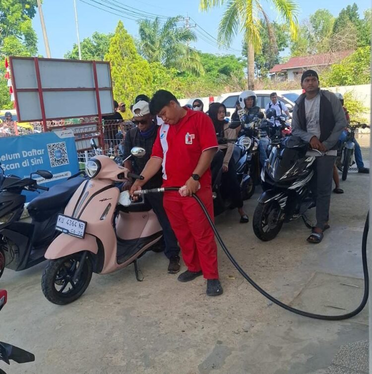 Stok BBM di Nunukan Berangsur Aman, Tambahan Pasokan 119 KL Disalurkan ke SPBU