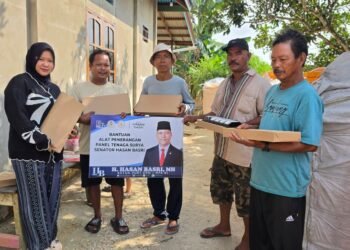 Dorong Modernisasi Pertanian Bulungan, Hasan Basri Salurkan Alsintan untuk Para Kelompok Tani Desa Sajau 