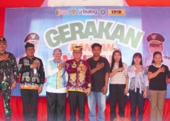 Warga Betayau Serbu Gerakan Pangan Murah