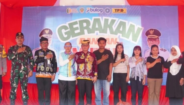Warga Betayau Serbu Gerakan Pangan Murah