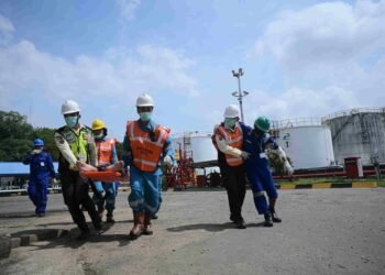 Kebocoran BBM Disimulasikan, Pertamina Uji Respons Darurat FT Tarakan