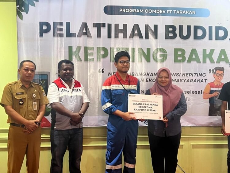 Sarana Hidroponik Dukung Pengembangan Kampung Lestari Tarakan