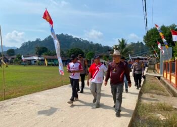 Perlombaan HUT ke-81 RI di Peso Mulai Digelar, Polresta Bulungan Pastikan Keamanan Kegiatan