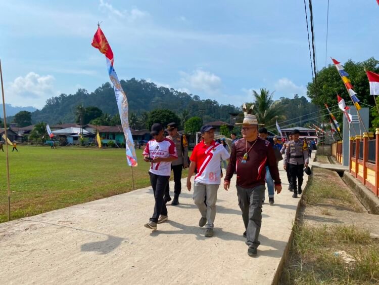 Perlombaan HUT ke-81 RI di Peso Mulai Digelar, Polresta Bulungan Pastikan Keamanan Kegiatan