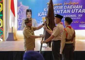 Gubernur Lepas Kontingen Kaltara ke Jamnas XII 2026