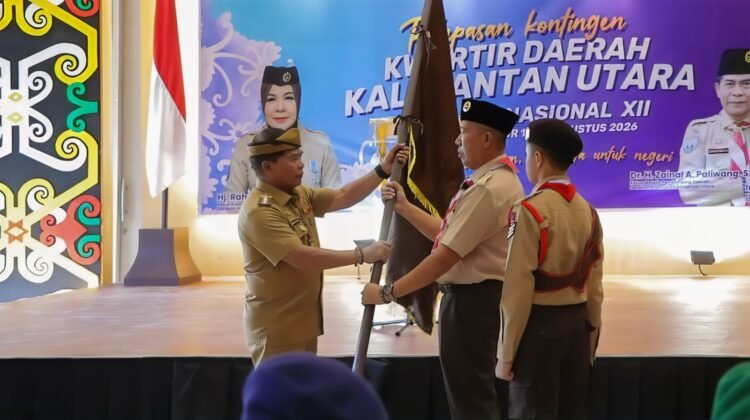 Gubernur Lepas Kontingen Kaltara ke Jamnas XII 2026