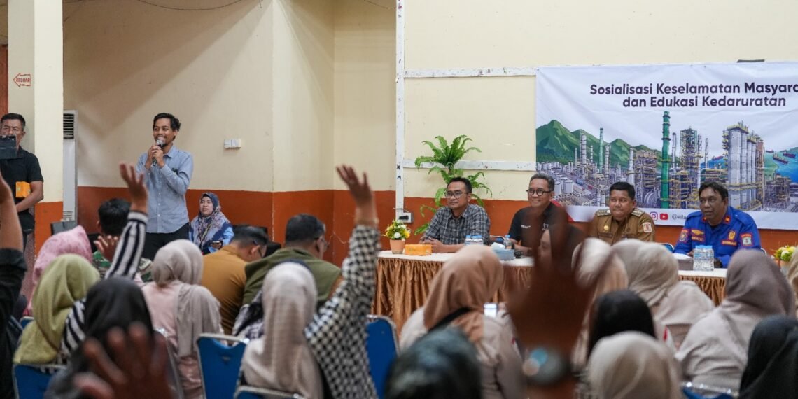 KPB Sosialisasikan Aktivitas Uji Operasi Kilang Baru kepada Warga Balikpapan