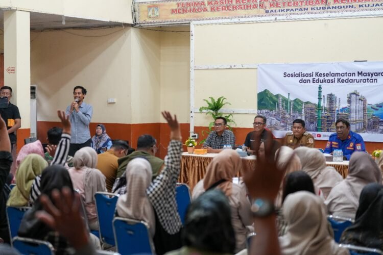 KPB Sosialisasikan Aktivitas Uji Operasi Kilang Baru kepada Warga Balikpapan