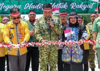 Jembatan Garuda Juata Kerikil Mulai Buka Aktivitas Warga