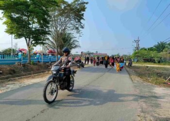 Polresta Bulungan Pastikan Pawai Budaya di Ruhui Rahayu Berlangsung Aman