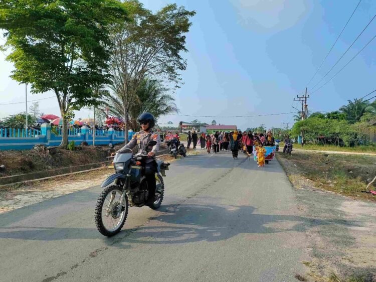 Polresta Bulungan Pastikan Pawai Budaya di Ruhui Rahayu Berlangsung Aman