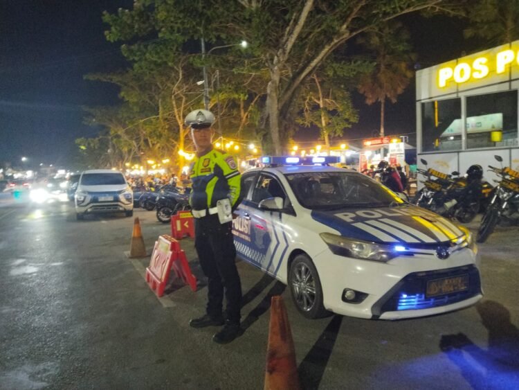 Patroli Blue Light Polresta Bulungan Sasar Jalan Rawan Balap Liar dan Kecelakaan