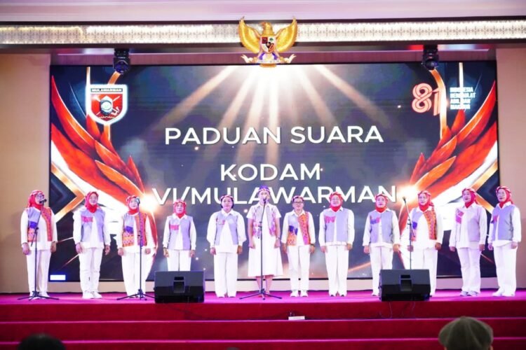 Gelorakan Semangat Kemerdekaan, Kodam VI/Mlw Gelar Kompetisi Menyanyi “Teruslah Melangkah Untuk Merah Putih