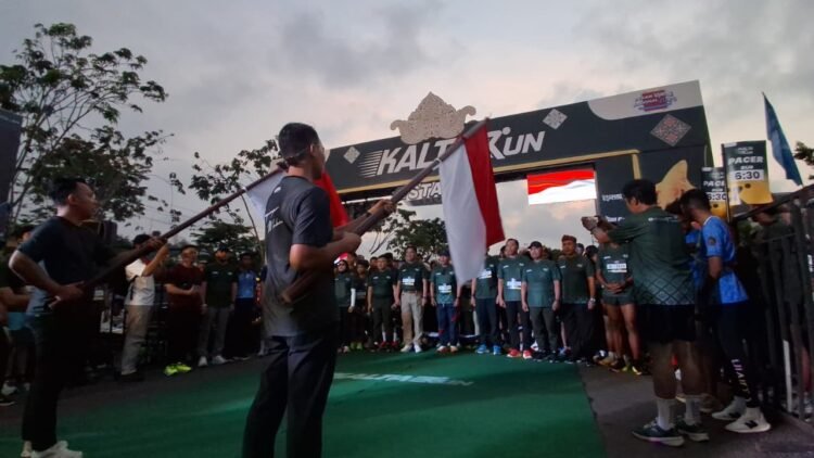 Lari 8,1 Kilometer, Kaltarun 2026 Bawa Pesan Transaksi Lintas Negara