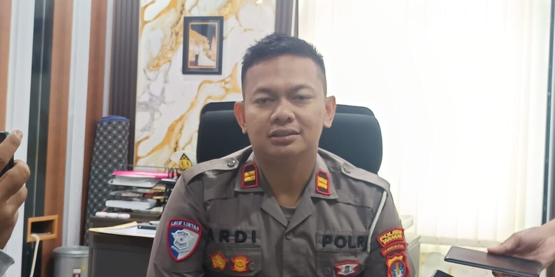 Simpang GTM Tarakan Ditutup 5–10 Menit Saat Pembentangan Bendera 17 Agustus