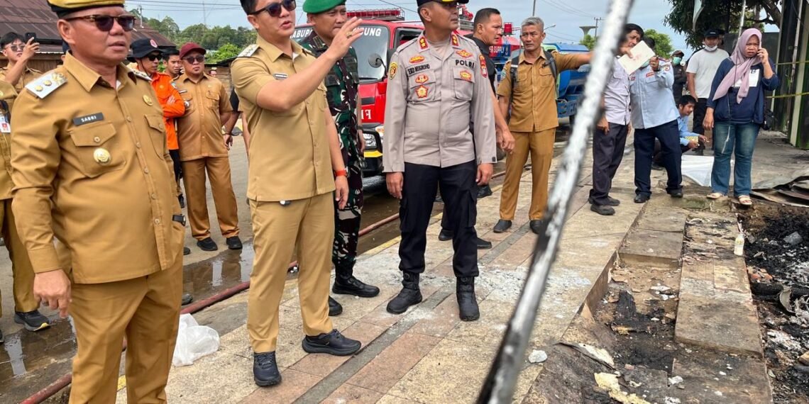 Pemkab Tana Tidung Siapkan Relokasi Sementara untuk Korban Kebakaran