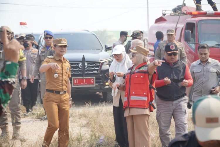 Karhutla di Poros Kelay, Pemkab Berau Libatkan Dukungan Perusahaan
