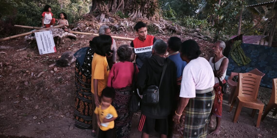 Pertamina Peduli, Salurkan 35.000 Liter Air Bersih untuk Warga Maumere