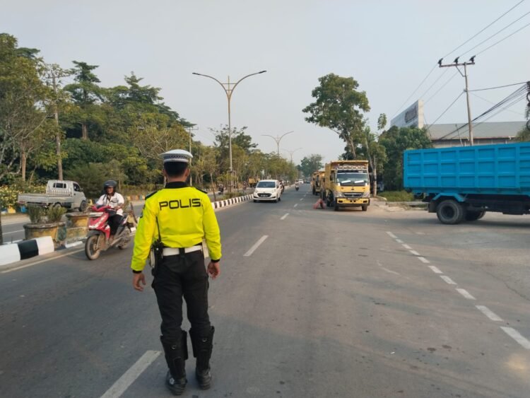 Polisi Atur Antrean SPBU, Cegah Kemacetan dan Gangguan Lalu Lintas