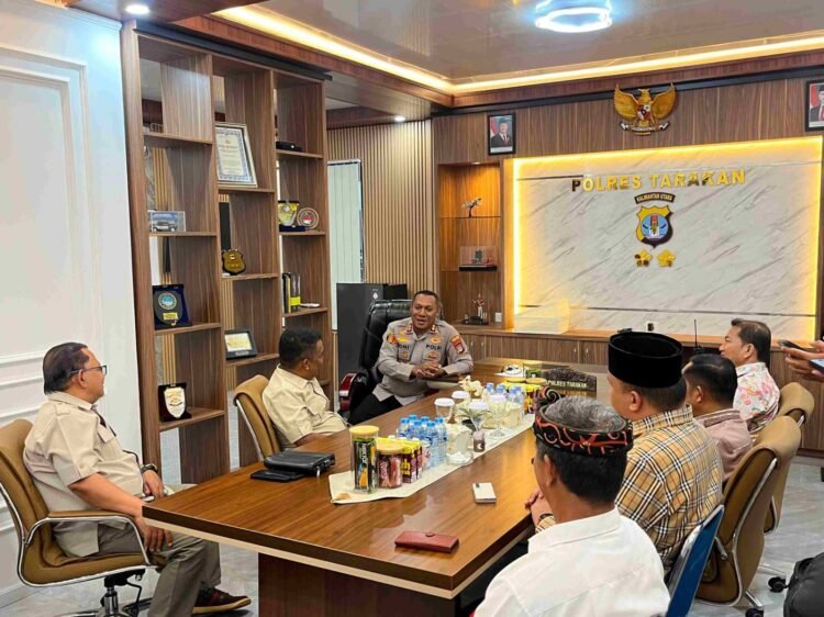 DPRD Tarakan dan Polres Perkuat Koordinasi, Bahas Dinamika Keamanan Kota