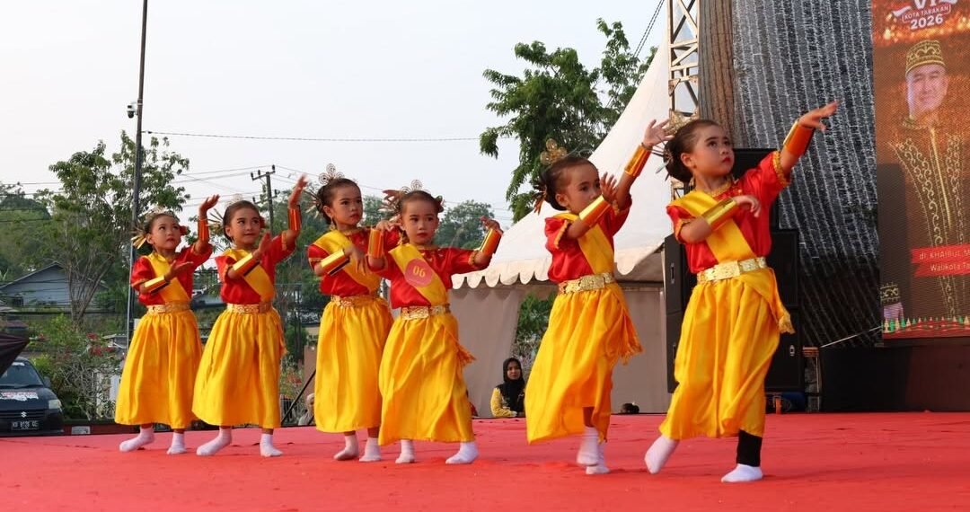 Anak PAUD se-Kaltara Unjuk Kreasi dalam Festival Tari Jepin
