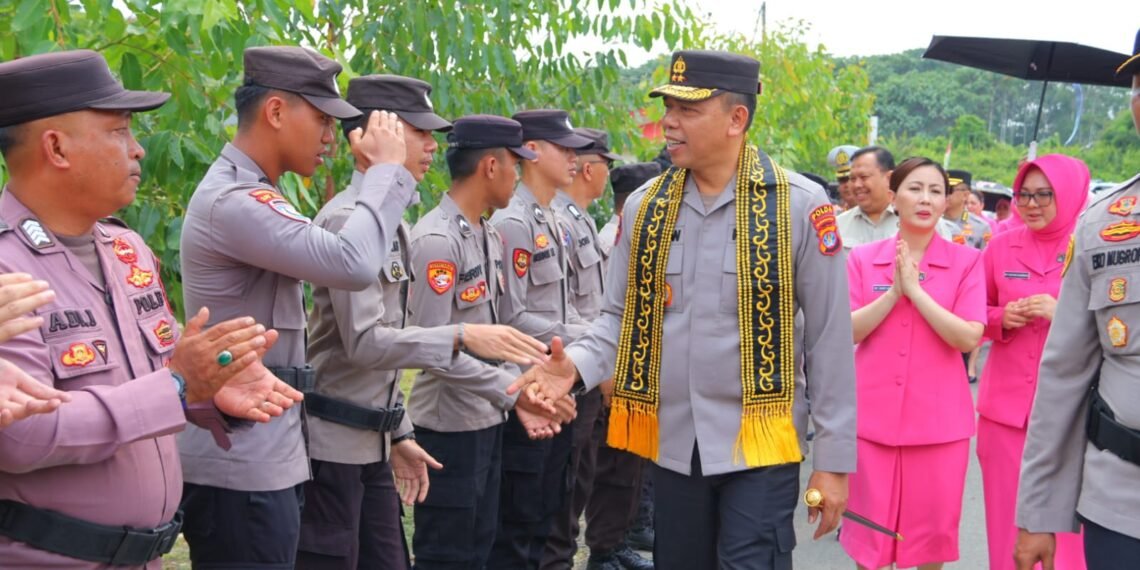 Kunjungan Kerja ke Mapolres Tana Tidung, Kapolda Kaltara Perkuat Sinergi dan Hadir untuk Masyarakat