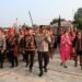 Kapolda Kaltara dan Ibu Ketua Bhayangkari Diterima sebagai Warga Kehormatan Adat Dayak Lundayeh Malinau