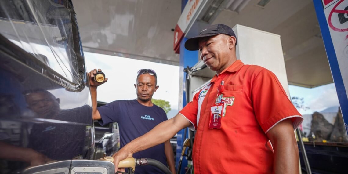 Seluruh SPBU di Pulau Flores Terus Beroperasi Melayani Masyarakat, Pertamina Percepat Penyaluran Energi