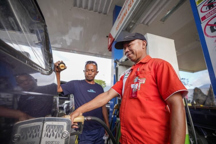 Seluruh SPBU di Pulau Flores Terus Beroperasi Melayani Masyarakat, Pertamina Percepat Penyaluran Energi