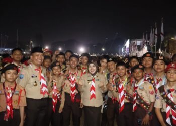 Jamnas XII Berakhir, Rahmawati Minta Pengalaman Pramuka Dibawa ke Kaltara