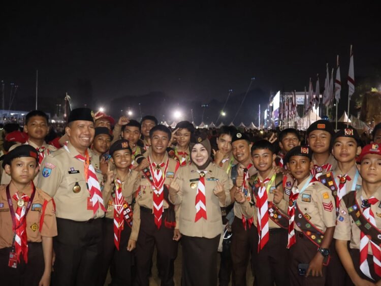 Jamnas XII Berakhir, Rahmawati Minta Pengalaman Pramuka Dibawa ke Kaltara