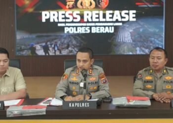 Polres Berau Siagakan Tim Gerak Cepat 24 Jam Hadapi Karhutla